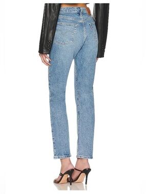 Levi's Light Blue Ribcage Straight Leg Jeans